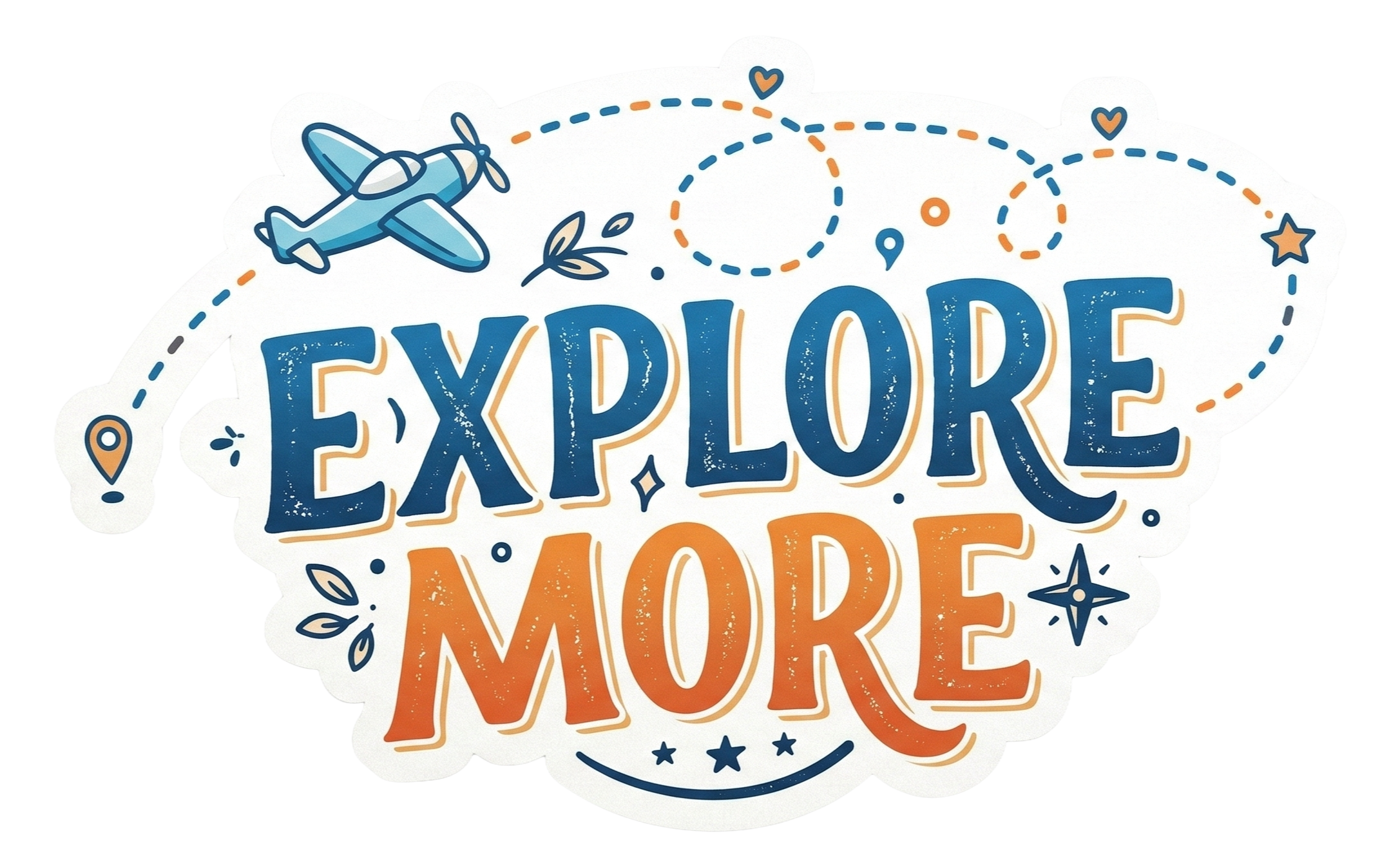 Explore More Travel Adventure Sticker